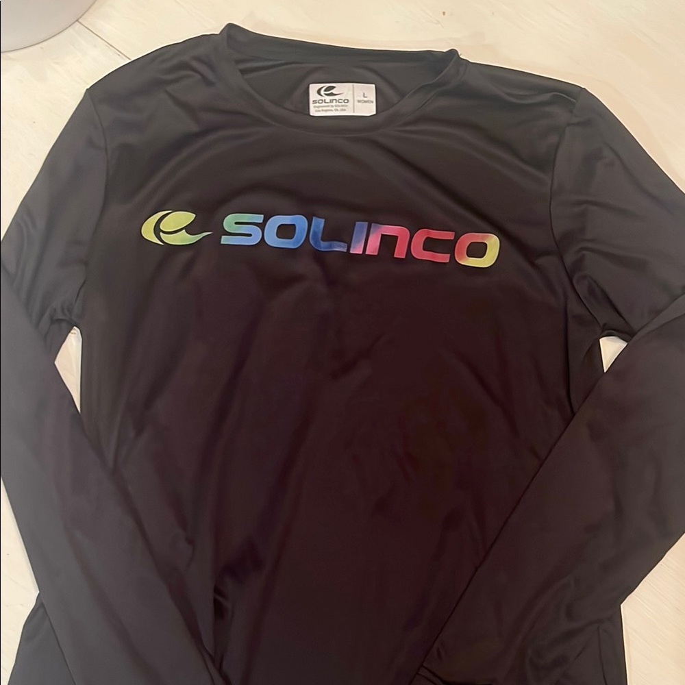 Solinco Black Long Sleeve Shirt